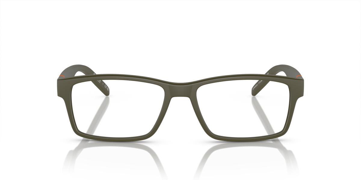 Arnette AN7179 Leonardo Eyeglasses Frame in 2854 Matte Military Green, front view