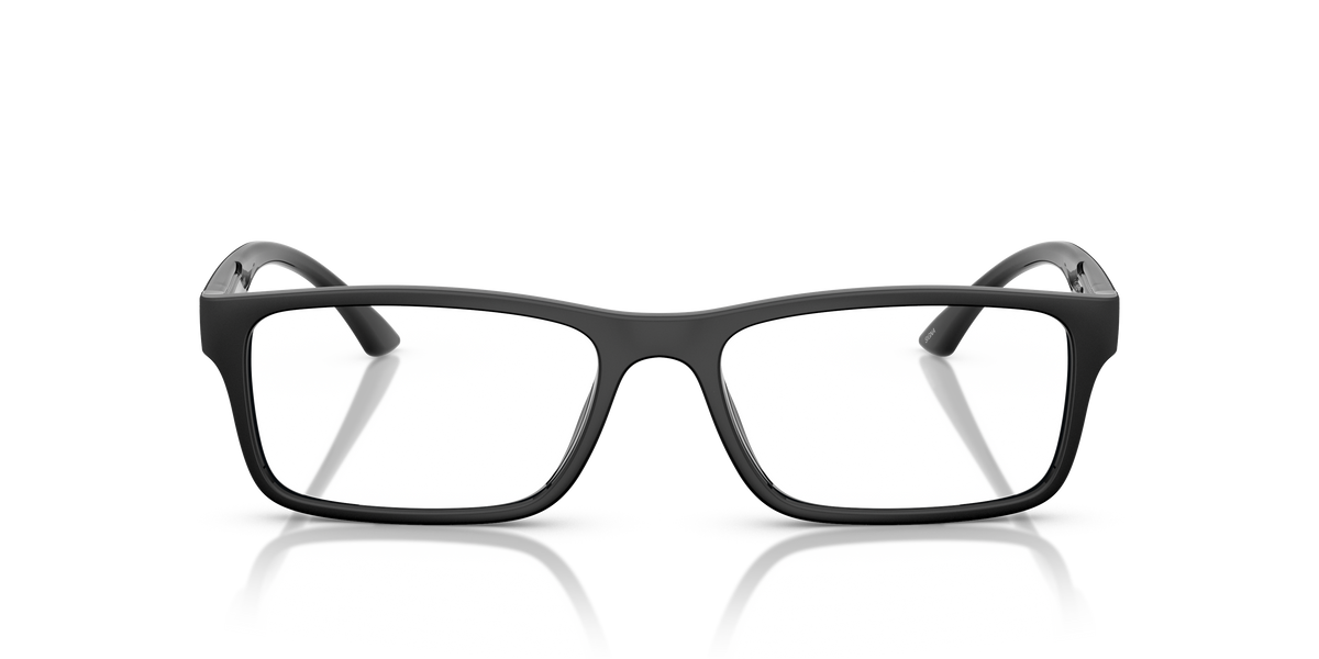 Arnette AN7275U Signa Eyeglasses Frame in 2900 Black Matte/Shiny, front view