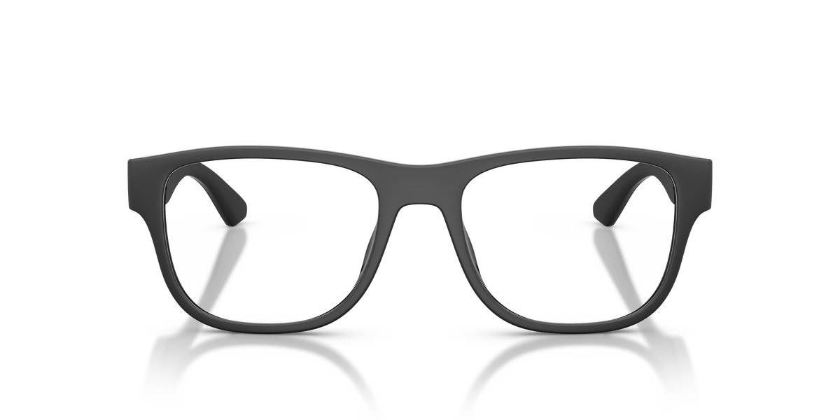 Arnette AN7287U Eyeglasses Frame in 2900 Matte Recycled Black, front view