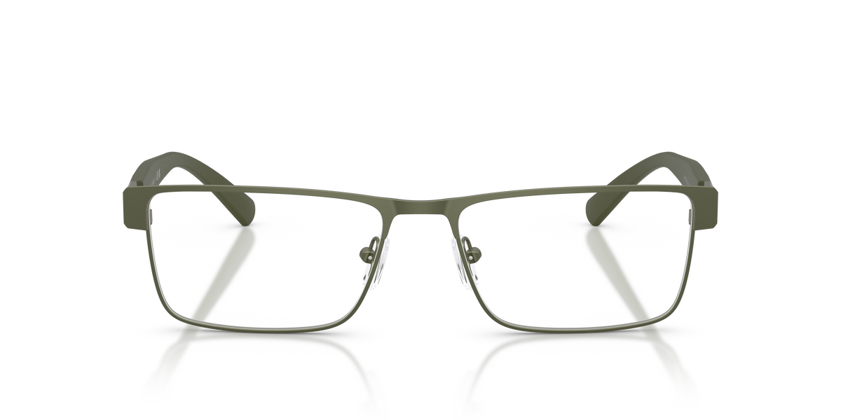 Armani Exchange AX1078 Eyeglasses Frame in 6134 Matte Green, front view