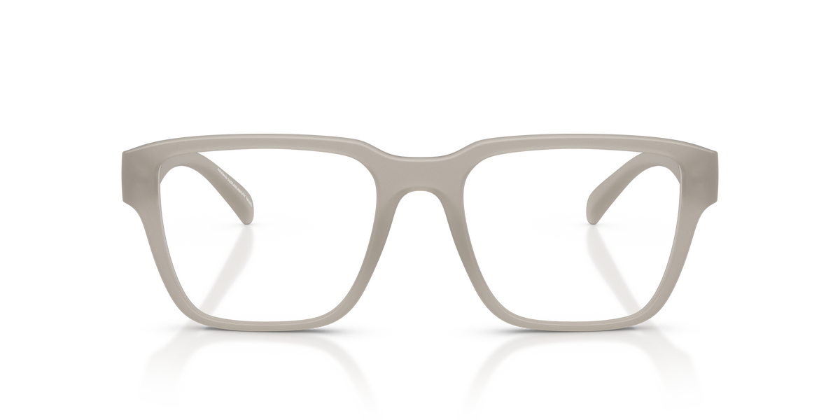 Armani Exchange AX3123U Eyeglasses Frame in 8372 Matte Opal Grey, front view