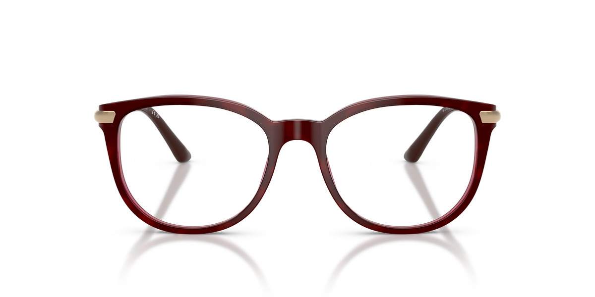 Burberry BE2255Q Eyeglasses Frame in 3657 Havana, front view