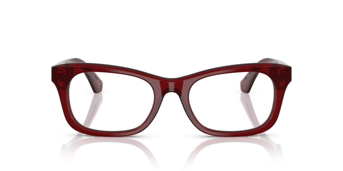 Burberry BE2422 Eyeglasses Frame in 4128 Bordeaux, front view