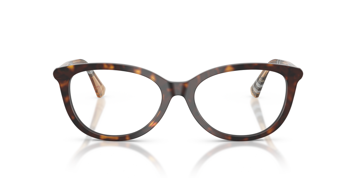 Burberry BE2431 Eyeglasses Frame in 4216 Dark Havana, front view