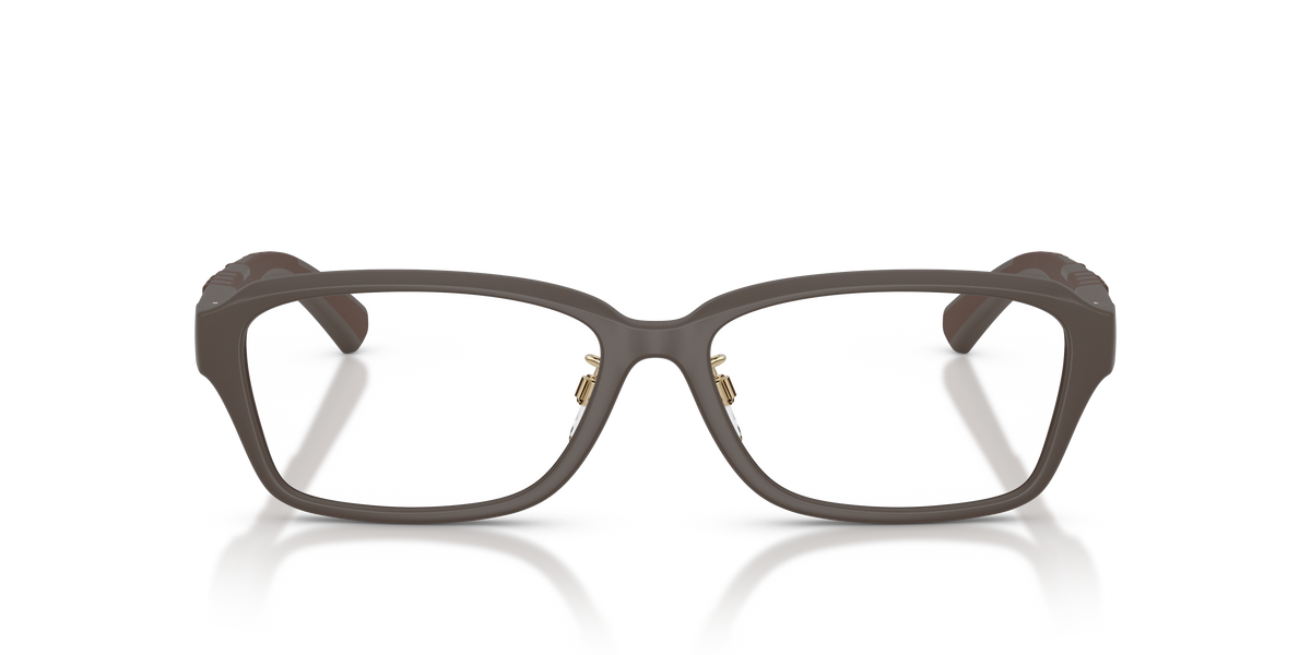 Burberry BE2461D Eyeglasses Frame in 4234 Matte Brown, front view