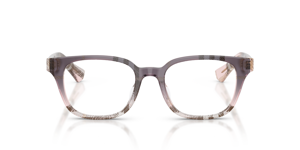 Burberry BE2462D Eyeglasses Frame in 4220 Check Gradient Bow, front view
