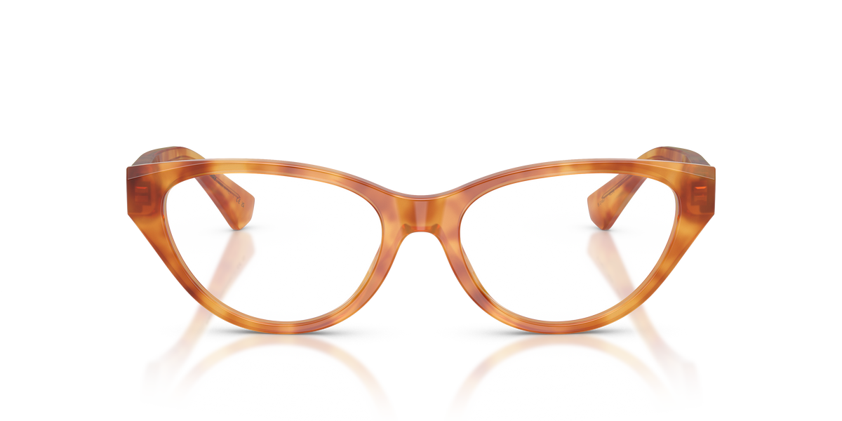 Burberry BE2467 Eyeglasses Frame in 4256 Light Havana, front view