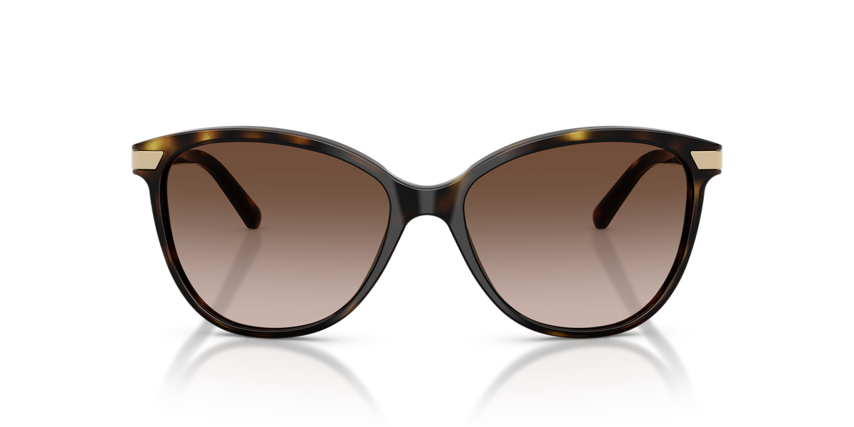 Burberry BE4216 Sunglasses in 300213 Dark Havana / Brown Gradient lens, front view