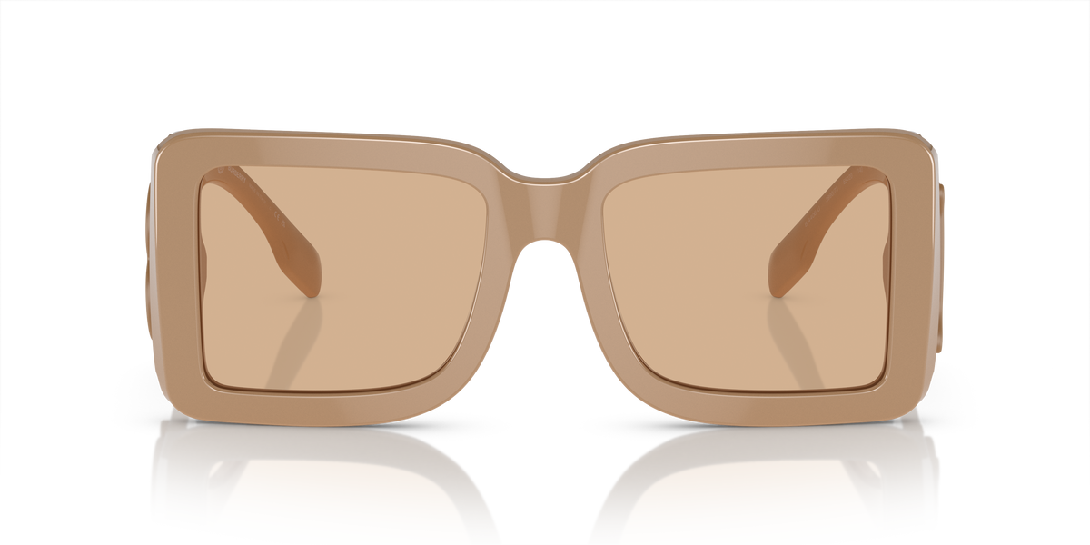 Burberry BE4406U Sunglasses in 399073 Beige / Light Brown lens, front view