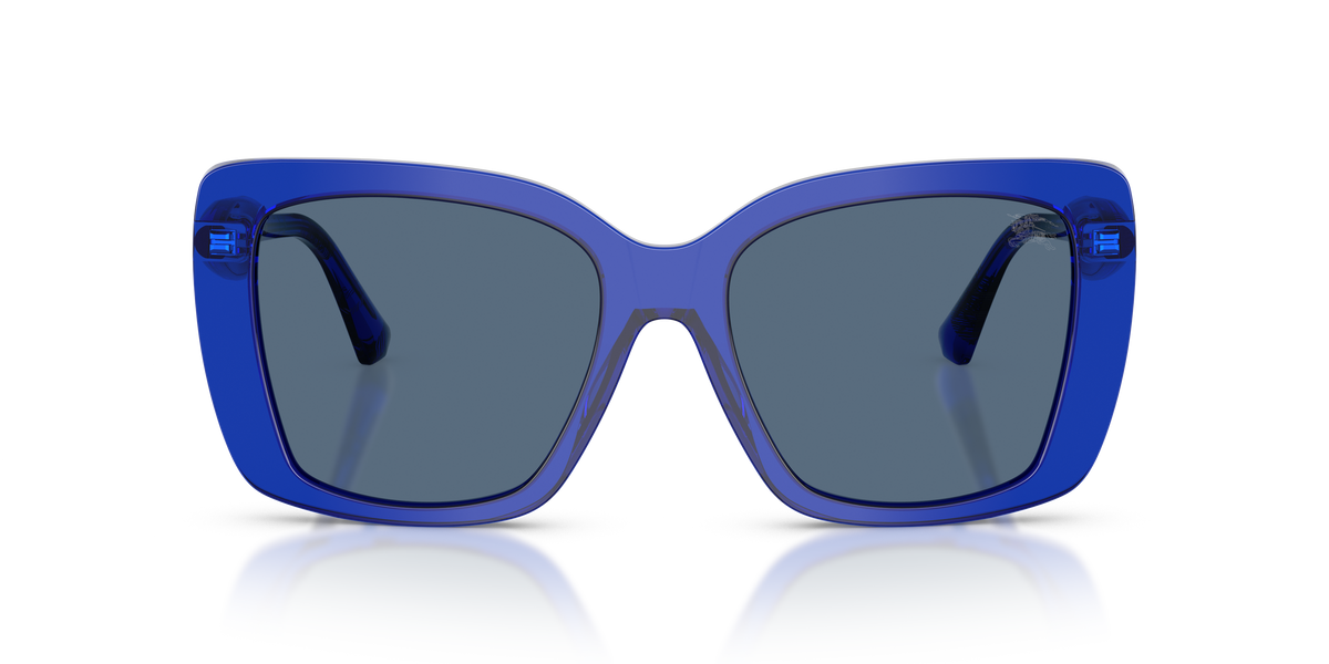Burberry BE4456 Sunglasses in 416880 Blue / Dark Blue lens, front view