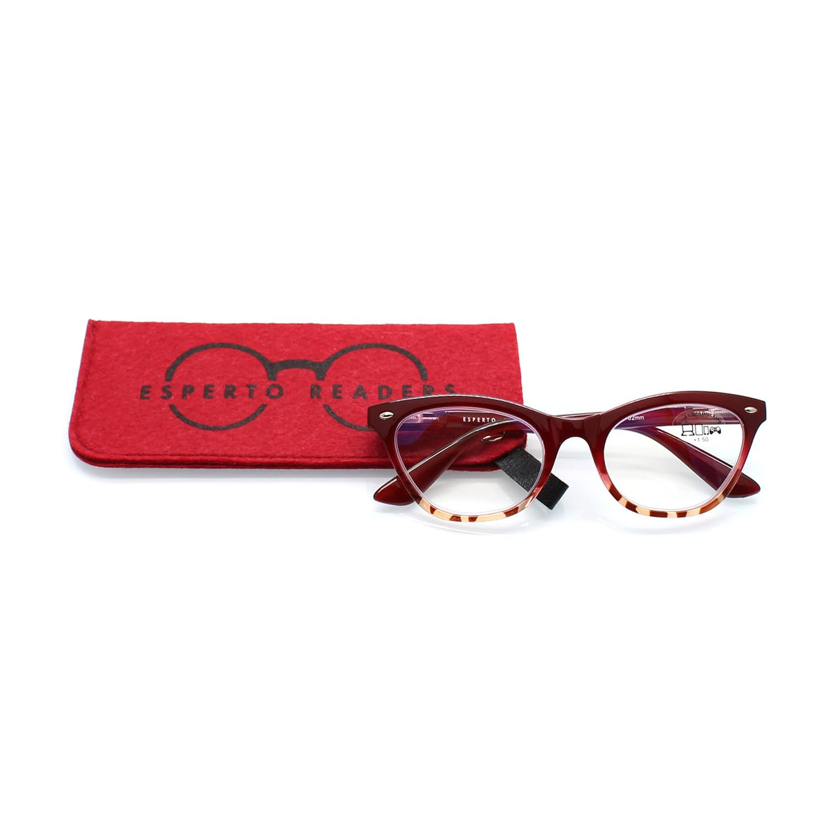 Esperto Catty Red reading glasses, view 7