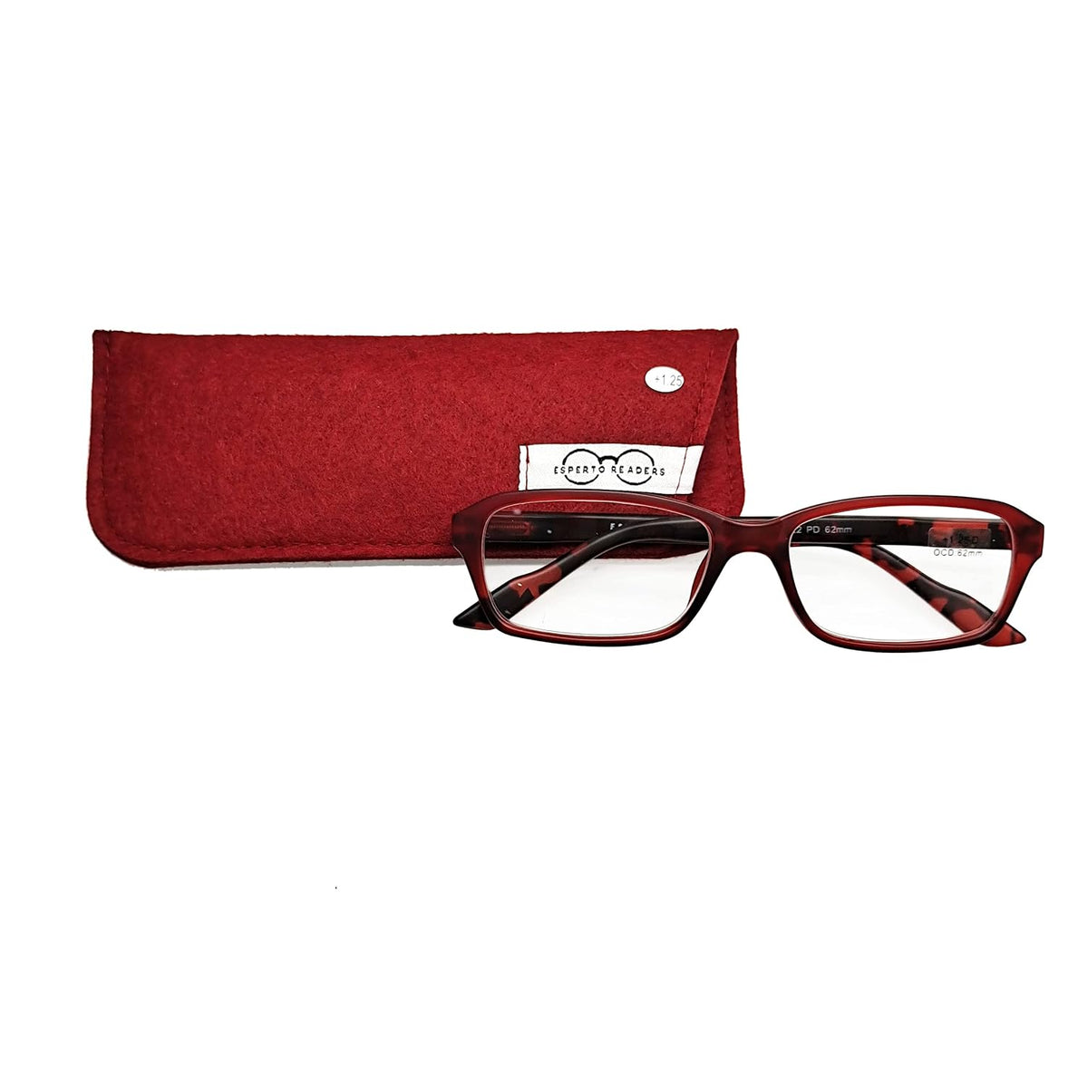 Esperto Martina Red reading glasses, view 7