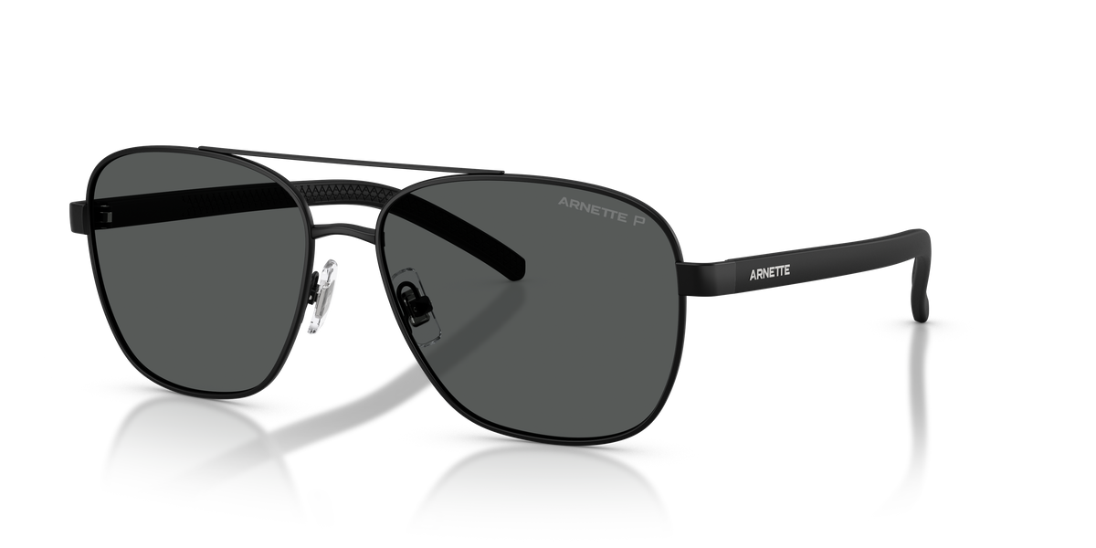 Arnette AN3087 Walvis Sunglasses in 737/81 Matte Black / Dark Grey Polarized lens