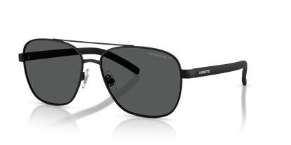Arnette AN3087 Walvis Sunglasses in 737/81 Matte Black / Dark Grey Polarized lens