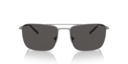 Arnette AN3088 Boulevardier Sunglasses in 741/87 Gunmetal / Dark Grey lens, front view