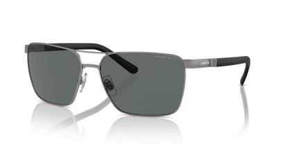 Arnette AN3091 Barracas Sunglasses in 745/81 Matte Gunmetal / Polarized Dark Grey lens