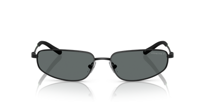 Arnette AN3092 Narro Sunglasses in 737/81 Matte Black / Dark Grey Polarized lens, front view