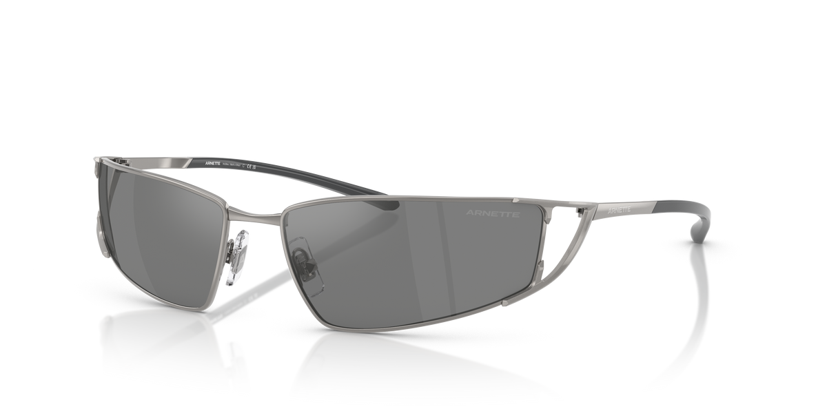 Arnette AN3093 The Junction Sunglasses in 741/6G Gunmetal / Grey Mirror Silver lens