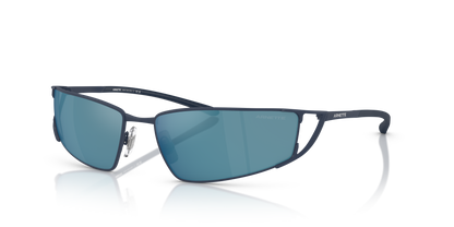 Arnette AN3093 The Junction Sunglasses in 749/55 Matte Dark Blue / Blue Mirror Blue lens