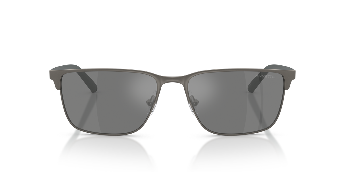 Arnette AN3094 Hampere Sunglasses in 745/6G Matte Gunmetal / Grey Mirror Silver lens, front view