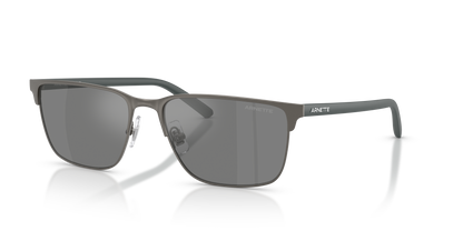 Arnette AN3094 Hampere Sunglasses in 745/6G Matte Gunmetal / Grey Mirror Silver lens