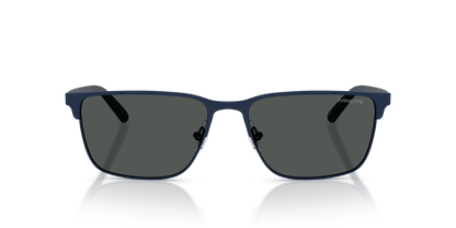 Arnette AN3094 Hampere Sunglasses in 749/87 Matte Blue / Dark Grey lens, front view