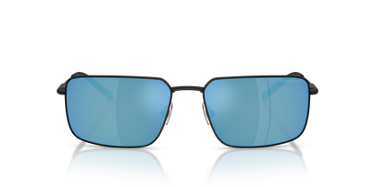 Arnette AN3095 Sunglasses in 737/22 Matte Black / Dark Grey Mirror Water Polarized lens, front view