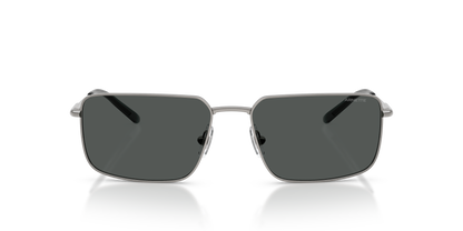Arnette AN3095 Sunglasses in 741/87 Gunmetal / Dark Grey lens, front view