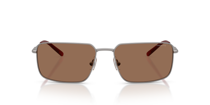 Arnette AN3095 Sunglasses in 745/73 Matte Gunmetal / Dark Brown lens, front view