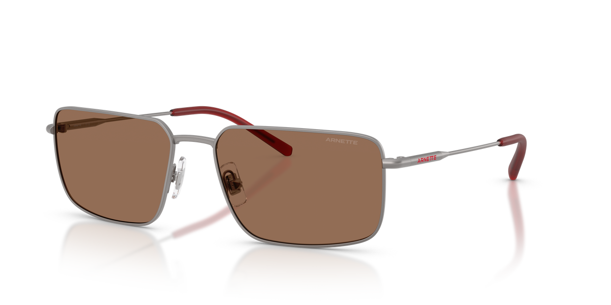 Arnette AN3095 Sunglasses in 745/73 Matte Gunmetal / Dark Brown lens