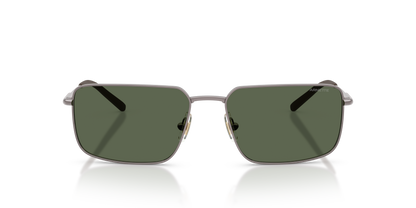 Arnette AN3095 Sunglasses in 776/71 Matte Bronze / Dark Green lens, front view