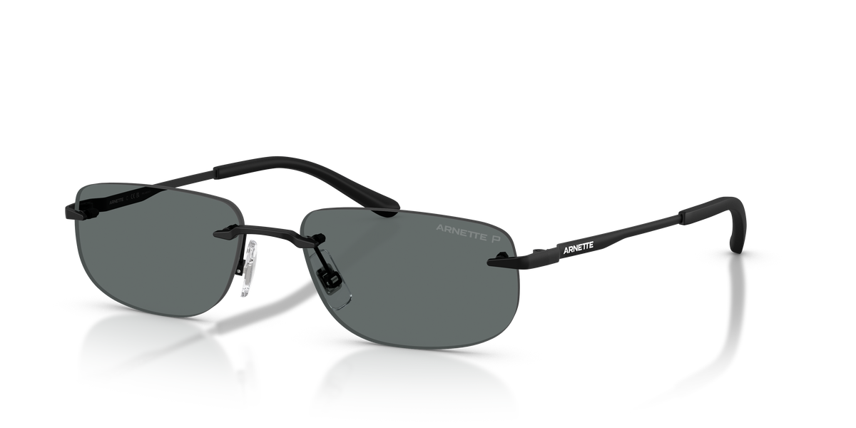 Arnette AN3096 Sunglasses in 737/81 Matte Black / Dark Grey Polarized lens