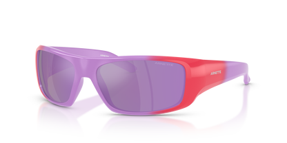 Arnette AN4182 Hot Shot Sunglasses in 30244V Lilac Gradient Cherry / Grey Mirror Violet lens