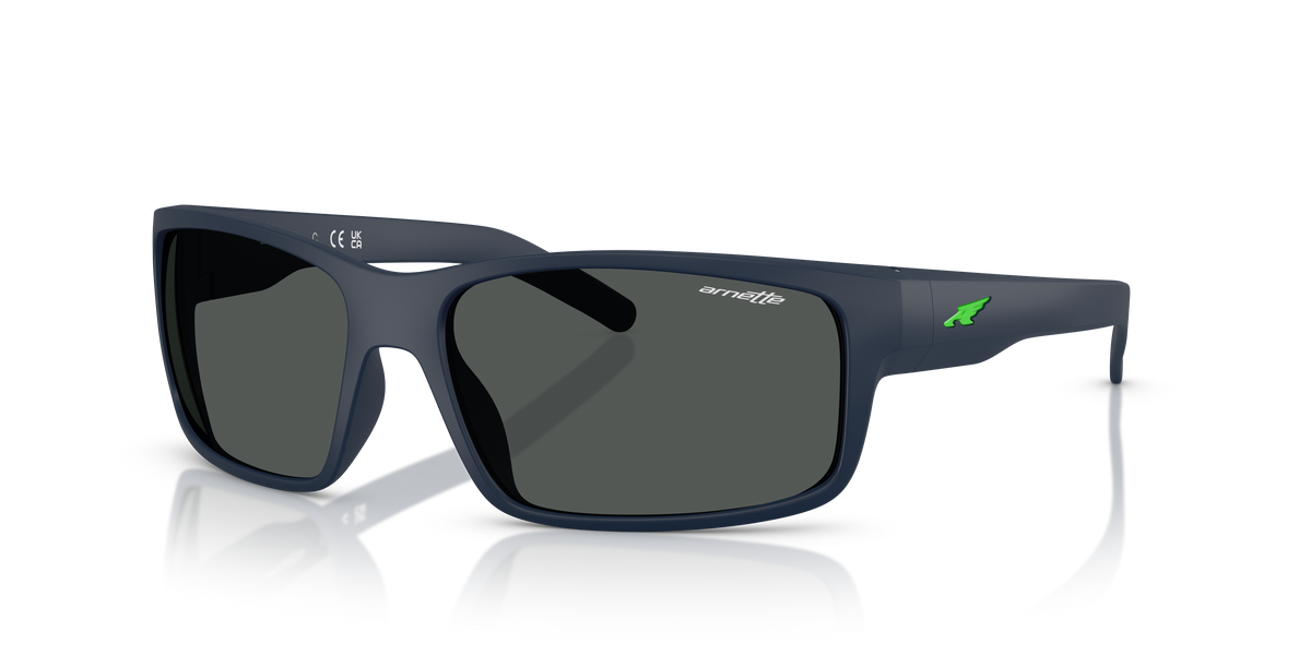Arnette AN4202 Fastball Sunglasses in 275987 Matte Dark Blue / Dark Grey lens