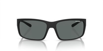 Arnette AN4242 Fastball 2.0 Sunglasses in 01/81 Matte Black / Polarized Dark Grey lens, front view