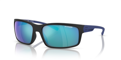 Arnette AN4242 Fastball 2.0 Sunglasses in 251125 Matte Black / Blue lens