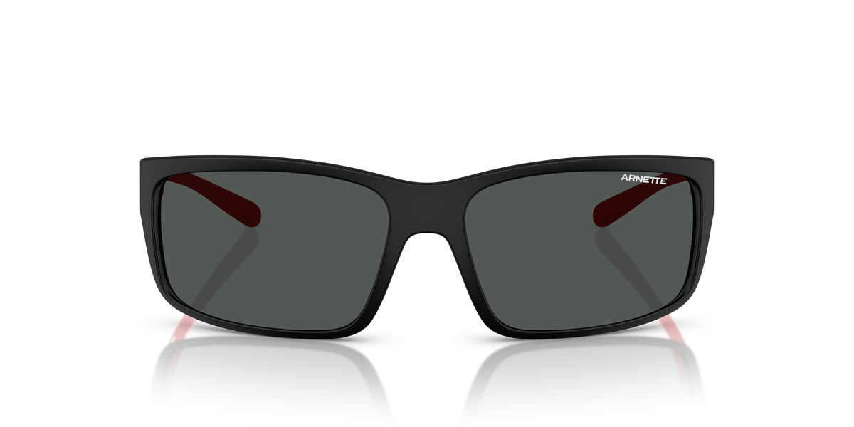 Arnette AN4242 Fastball 2.0 Sunglasses in 275887 Matte Black / Dark Grey lens, front view