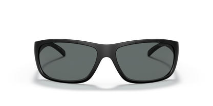Arnette AN4290 Uka-Uka Sunglasses in 275881 Matte Black / Polarized Dark Grey lens, front view