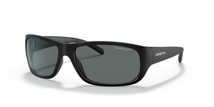 Arnette AN4290 Uka-Uka Sunglasses in 275881 Matte Black / Polarized Dark Grey lens