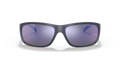 Arnette AN4290 Uka-Uka Sunglasses in 275922 Matte Blue / Grey Polarized lens, front view