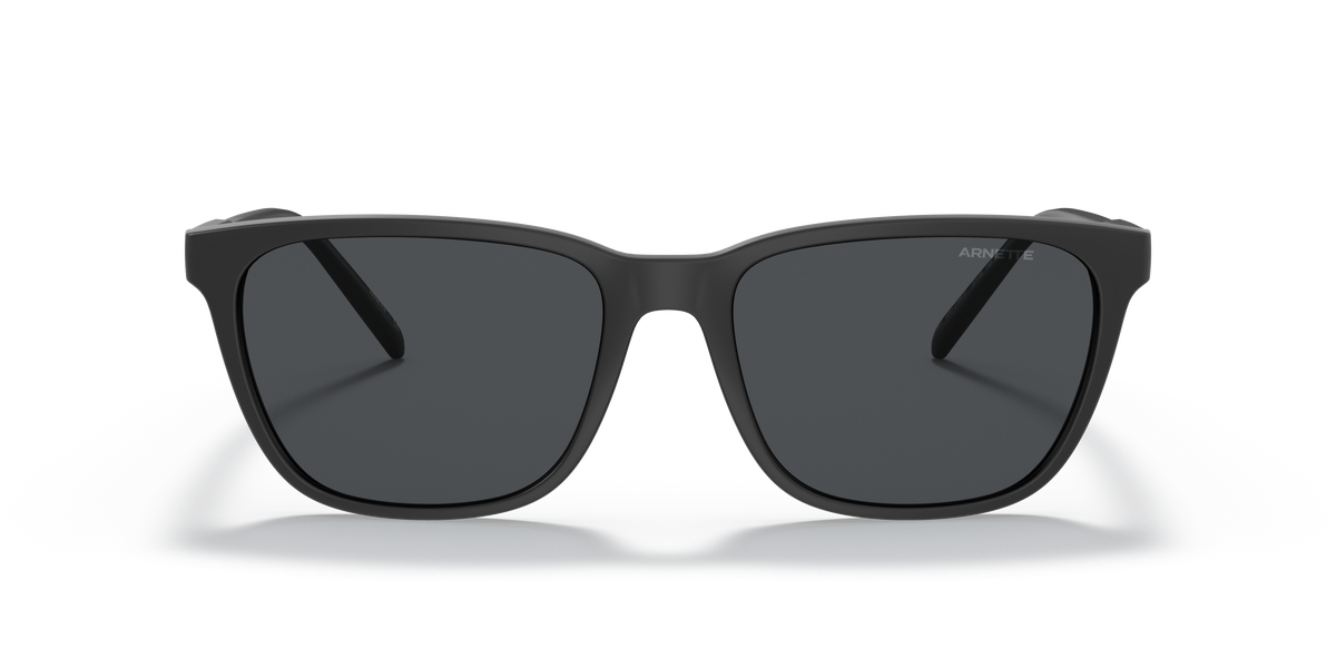 Arnette AN4291 Cortex Sunglasses in 275887 Matte Black / Dark Grey lens, front view