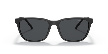 Arnette AN4291 Cortex Sunglasses in 275887 Matte Black / Dark Grey lens, front view