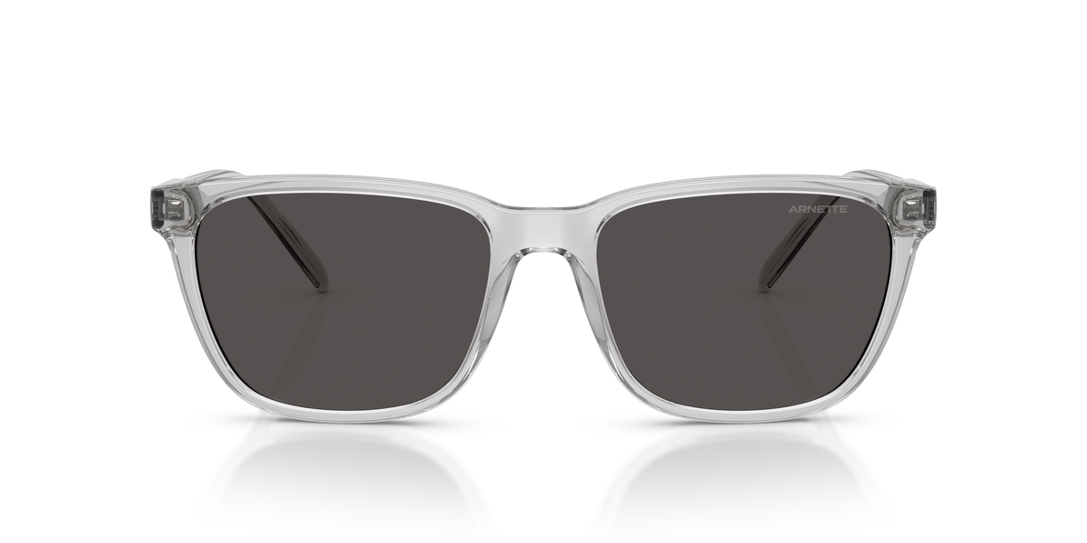 Arnette AN4291 Cortex Sunglasses in 285887 Transparent Light Grey / Dark Grey lens, front view