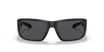 Arnette AN4297 Snap Ii Sunglasses in 275887 Matte Black / Dark Grey lens, front view