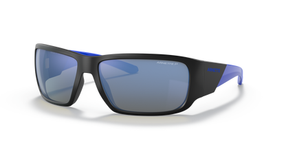 Arnette AN4297 Snap Ii Sunglasses in 280622 Matte Black / Dark Grey Mirror Water Polarized lens