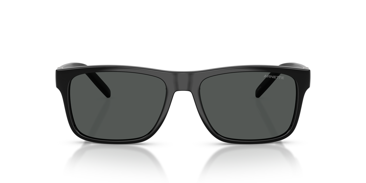 Arnette AN4298 Bandra Sunglasses in 275387 Black / Dark Grey lens, front view
