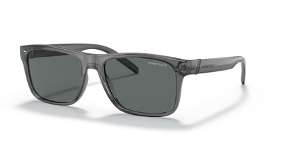 Arnette AN4298 Bandra Sunglasses in 278681 Transparent Gray / Polarized Dark Grey lens
