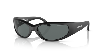 Arnette AN4302 Catfish Sunglasses in 275881 Matte Black / Dark Grey Polarized lens