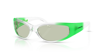 Arnette AN4302 Catfish Sunglasses in 3018/2 Crystal Gradient Green / Light Green lens