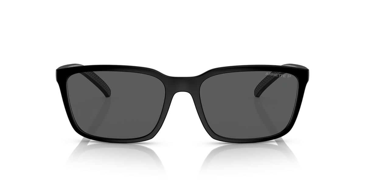 Arnette AN4311 Sunglasses in 275881 Matte Black / Dark Grey Polarized lens, front view